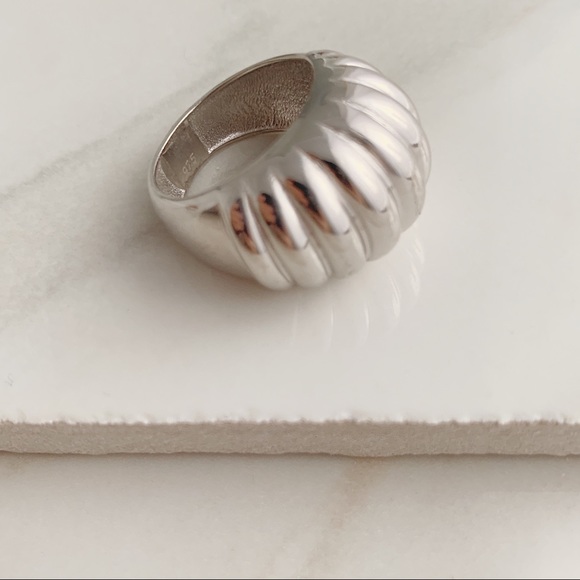 Croissant Midi Ring | 925 Silver - Picture 6 of 7